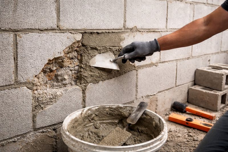 Block Wall Repair in East Helena, MT