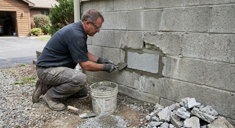 Block Wall Repair in Helena, MT