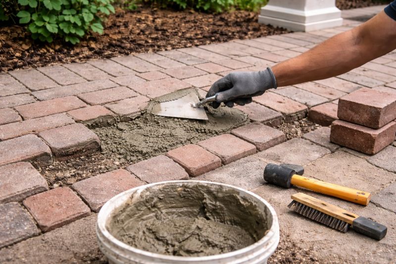 Brick Flatwork Repair in Helena, MT
