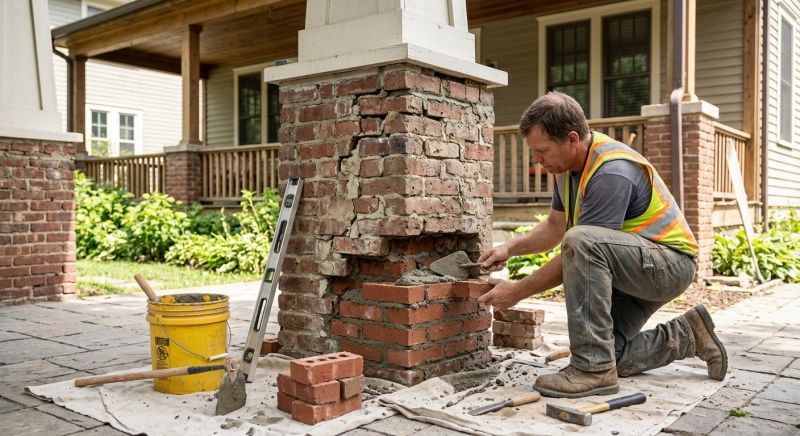 Brick Restoration in Lewis And Clark County, MT