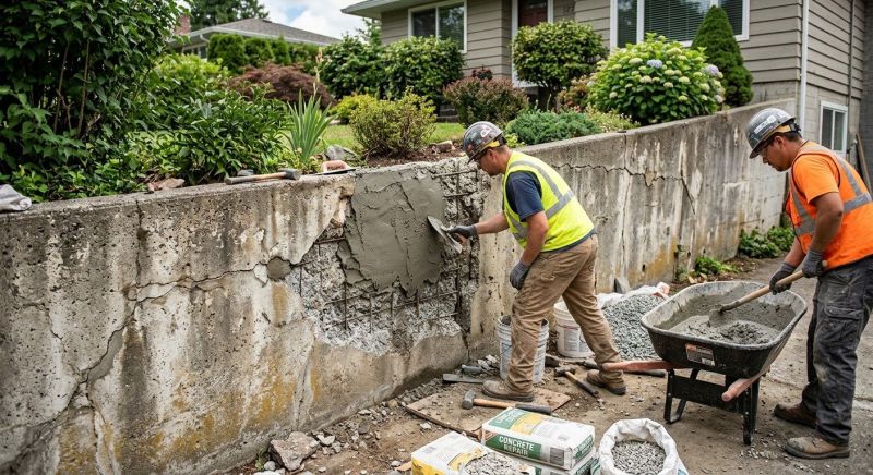 Brick Retaining Wall Repair in Helena, MT