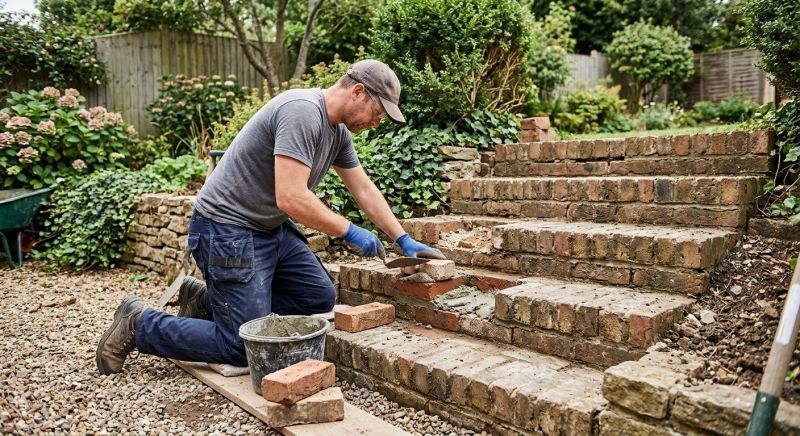 Brick Stairs Repair in East Helena, MT