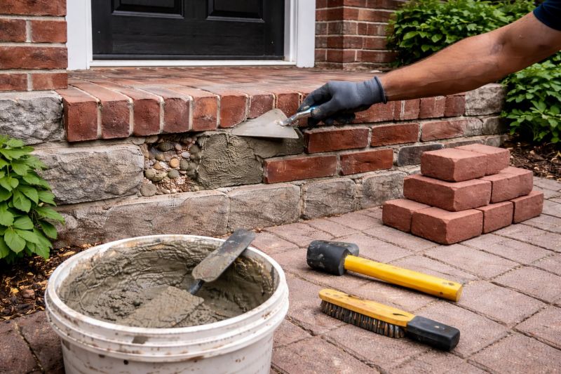 Brick Steps Repair in Helena, MT