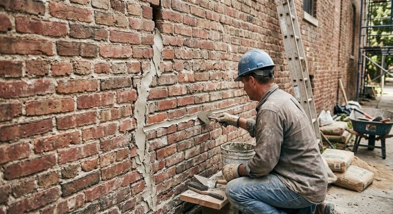 Brick Wall Repair in Lewis And Clark County, MT