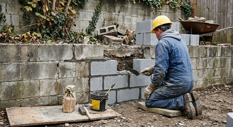 Cinder Block Repair in Helena, MT