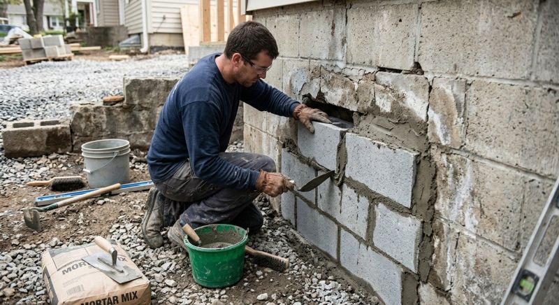 Concrete Block Repair in East Helena, MT