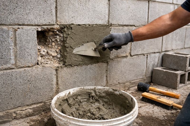 Concrete Block Repair in Helena, MT
