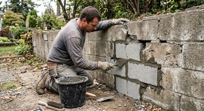 Concrete Block Repair in Helena, MT