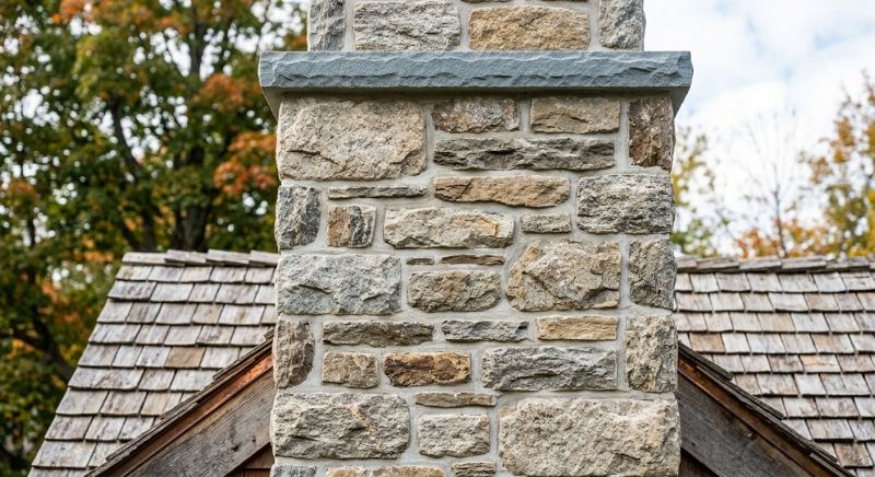 Stone Chimney Installation in East Helena, MT