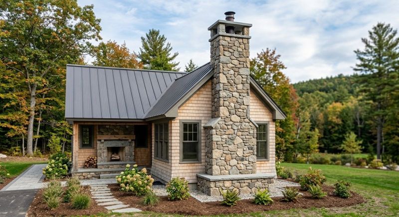 Stone Chimney Installation in Helena, MT