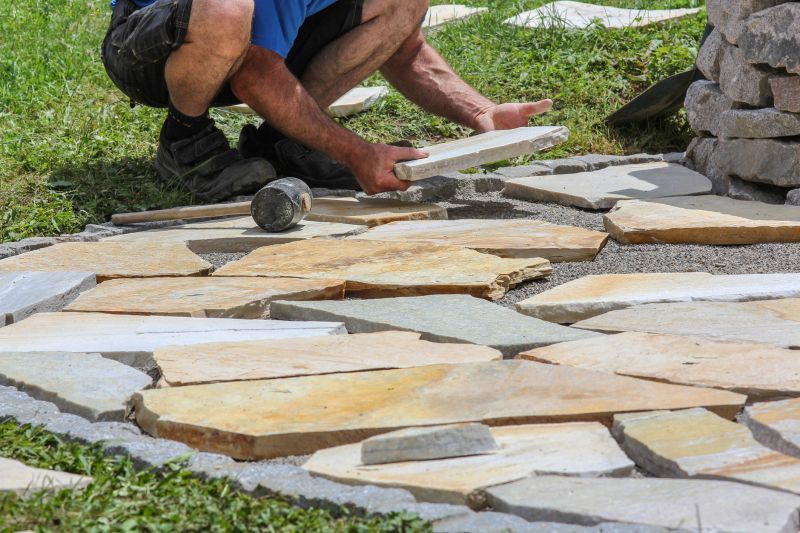 Stone Walkway Repair in Helena, MT